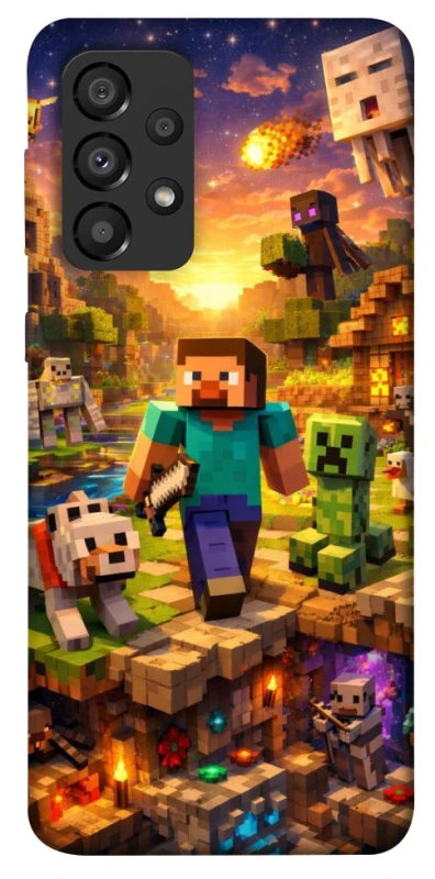 Чохол на Samsung Galaxy A33 5G Minecraft v6 фото 1 з 1
