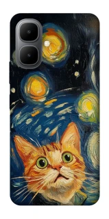 Чохол на Infinix Smart 10 paint cat фото 1 з 1
