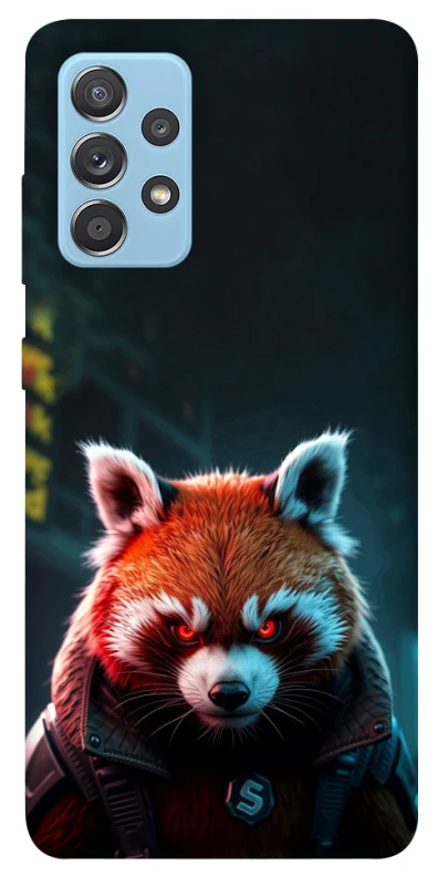 Чохол на Samsung Galaxy A52 4G / A52 5G Cyber Red Panda фото 1 з 1