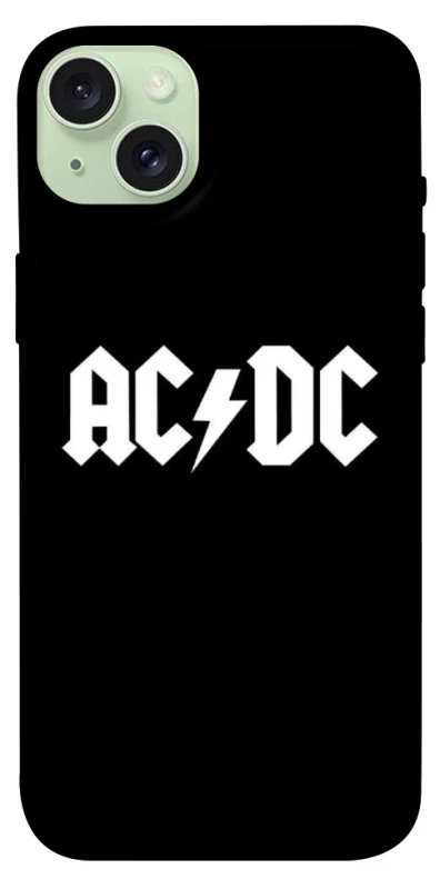 Чохол на Apple iPhone 15 Plus (6.7") AC/DC logo фото 1 з 1