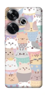 Чехол на Xiaomi Poco F6 Funny Kittens ver.2 фото 1 из 1