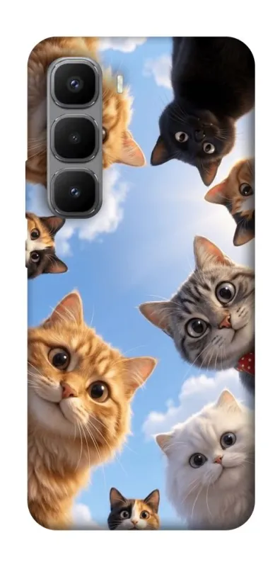 Чехол на Infinix Hot 60 Pro+ Cats фото 1 из 1