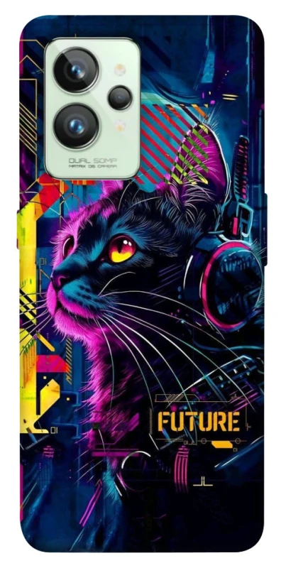 Чохол на Realme GT2 Cyber Cat v2 фото 1 з 1