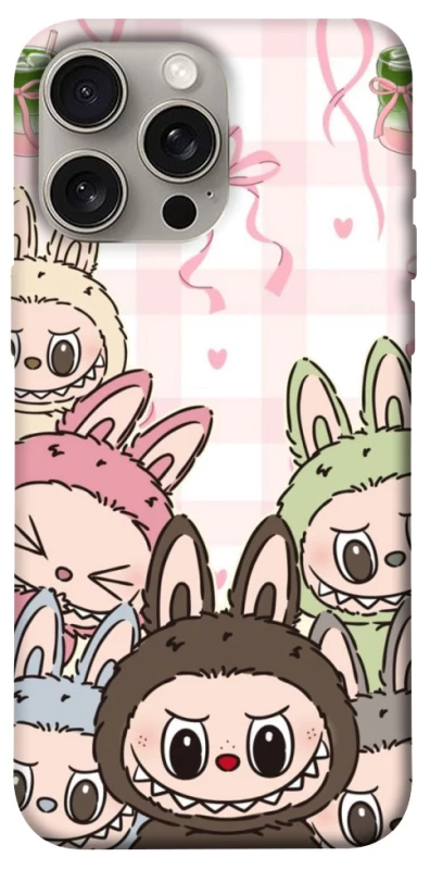 Чохол на Apple iPhone 15 Pro Max (6.7") All Labubu 2 фото 1 з 1