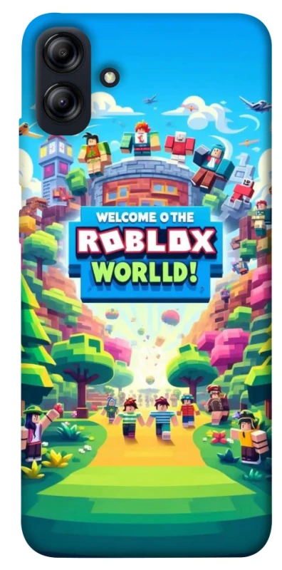 Чехол на Samsung Galaxy A04e Roblox World фото 1 из 1