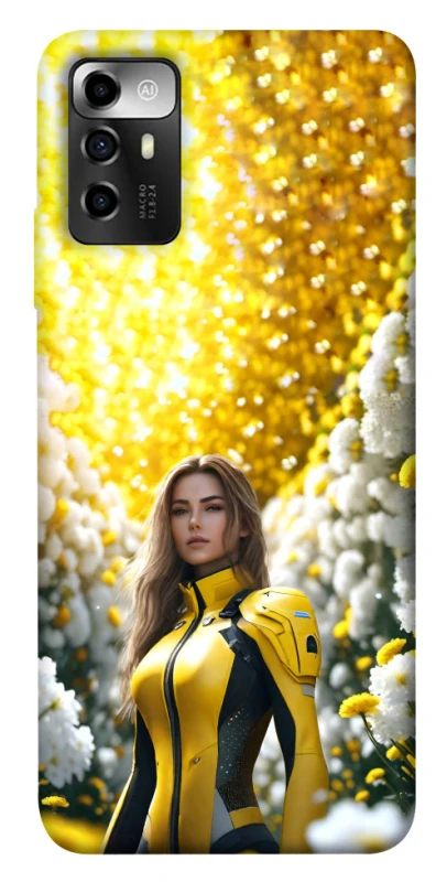 Чохол на ZTE Blade A72 Cyber space girl ver.2 фото 1 з 1