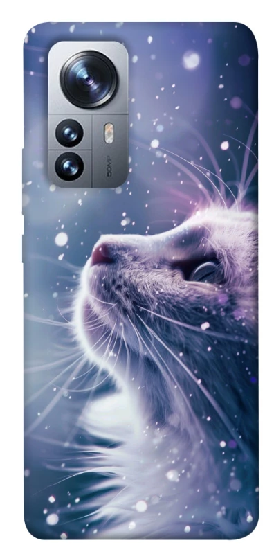 Чехол на Xiaomi 12 / 12X Snow cat фото 1 из 1