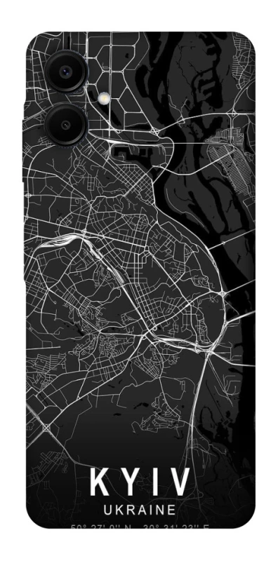 Чохол на Samsung Galaxy A06 Kyiv map фото 1 з 1