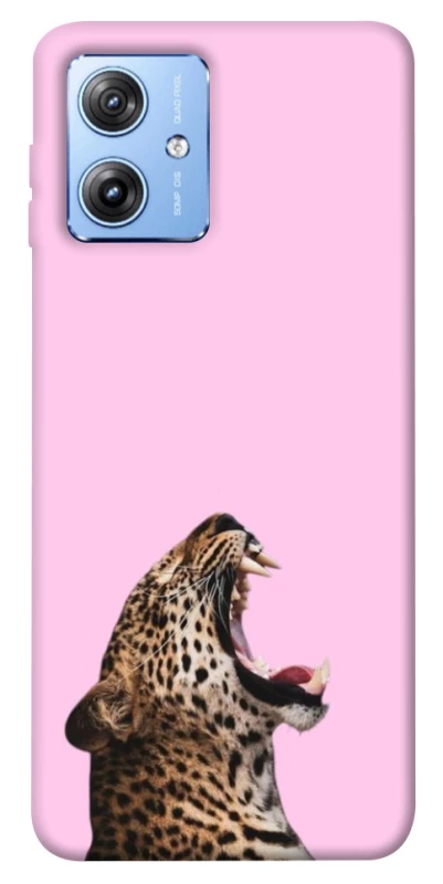 Чохол на Motorola Moto G84 Leopard Meow фото 1 з 1