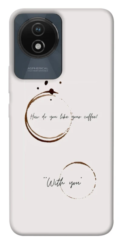 Чохол на Vivo Y02 Coffee with you фото 1 з 1