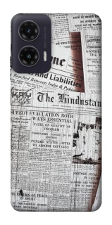 Чехол на Motorola Moto G35 Газеты фото 1 из 1