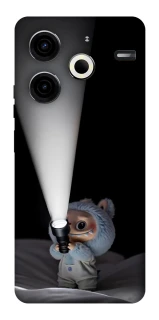 Чохол на TECNO Pova 6 Neo (LI6) Labubu with flashlight ver.3 фото 1 з 1