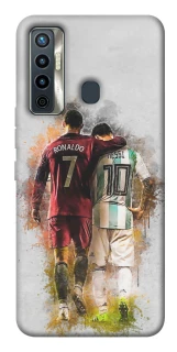 Чохол на TECNO Camon 17 Ronaldo та Messi фото 1 з 1
