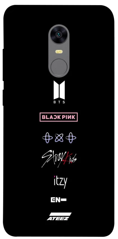 Чехол на Xiaomi Redmi 5 Plus / Redmi Note 5 (Single Camera) K-pop Logo фото 1 из 1