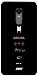 Чехол на Xiaomi Redmi 5 Plus / Redmi Note 5 (Single Camera) K-pop Logo фото 1 из 1
