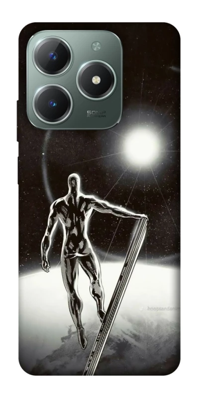 Чохол на Realme C61 Срібний серфер фото 1 з 1