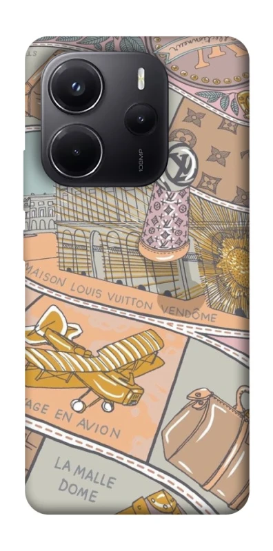 Чехол на Xiaomi Redmi Note 14 4G (Europe version) Fashion collage ver.2 фото 1 из 1