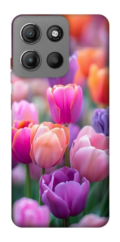 Чохол на Motorola Moto G15 4G Тюльпанове поле фото 1 з 1