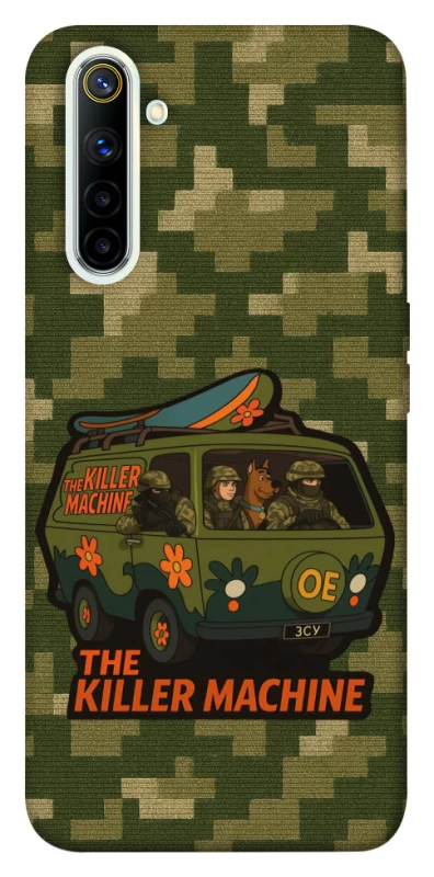 Чехол на Realme 6 Funny machine фото 1 из 1