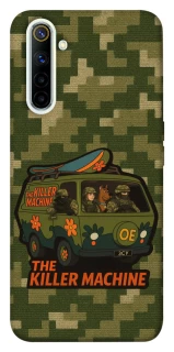 Чехол на Realme 6 Funny machine фото 1 из 1