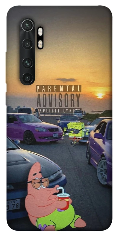 Чохол на Xiaomi Mi Note 10 Lite Патрік на перегонах фото 1 з 1