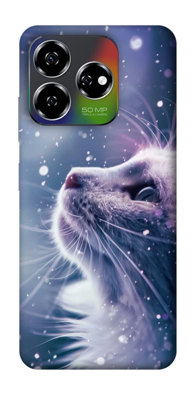 Чохол на ZTE Nubia V60 Snow cat фото 1 з 1