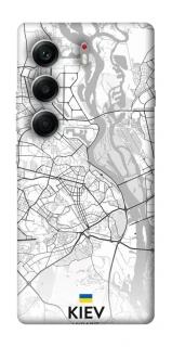 Чехол на Tecno Camon 40 Kiev white map фото 1 из 1