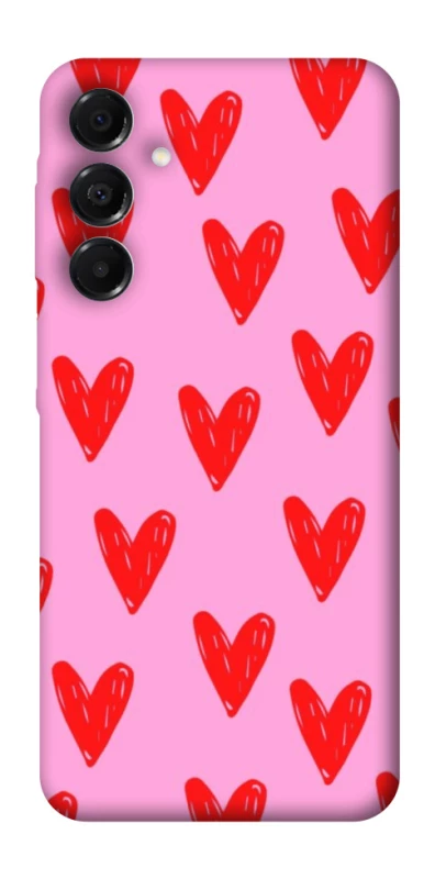 Чохол на Samsung Galaxy A17 4G/5G Red hearts 2 фото 1 з 1