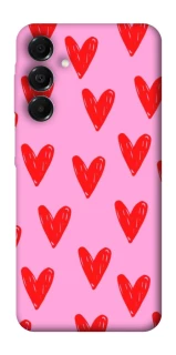 Чехол на Samsung Galaxy A17 4G/5G Red hearts 2 фото 1 из 1