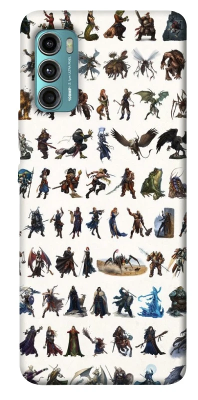 Чохол на Motorola Moto G60 Character Selection фото 1 з 1