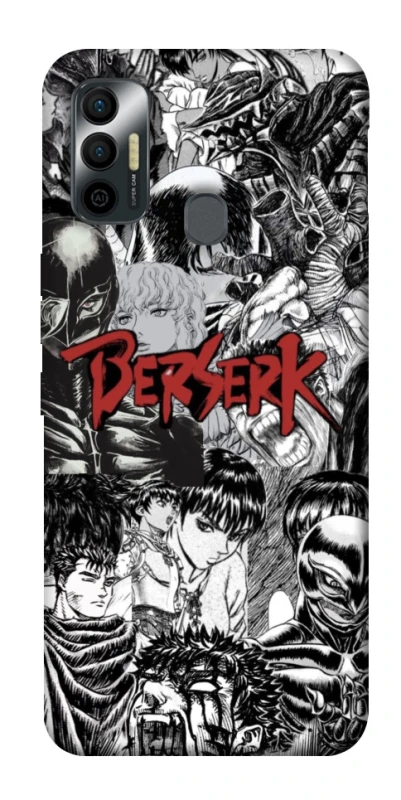 Чохол на TECNO Spark 7 Berserk Collage фото 1 з 1