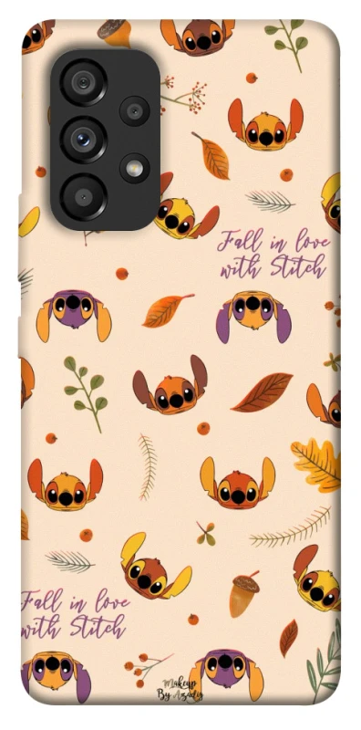 Чохол на Samsung Galaxy A53 5G Fall in love with Stitch фото 1 з 1
