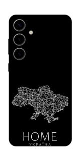 Чохол на Samsung Galaxy S25 FE Ukraine black map фото 1 з 1