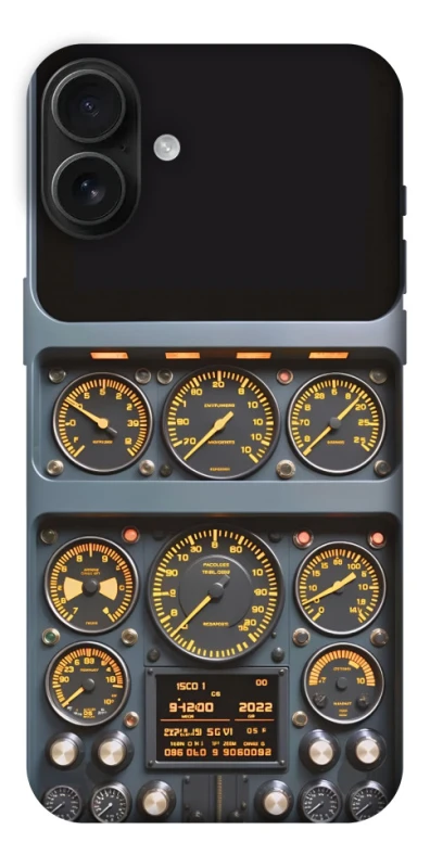 Чохол на Apple iPhone 16 Plus Airplane instrument panel фото 1 з 1