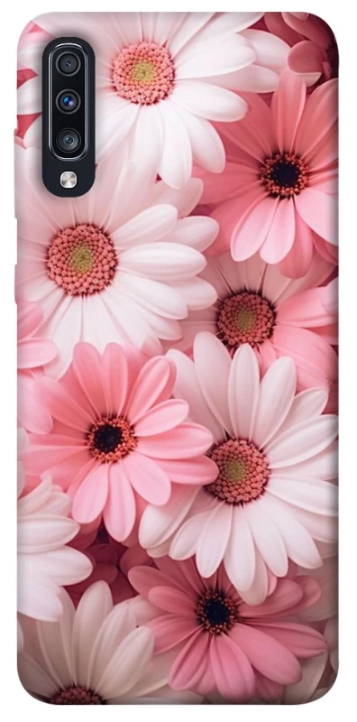 Чехол на Samsung Galaxy A70 (A705F) Розовые цветы v2 фото 1 из 1