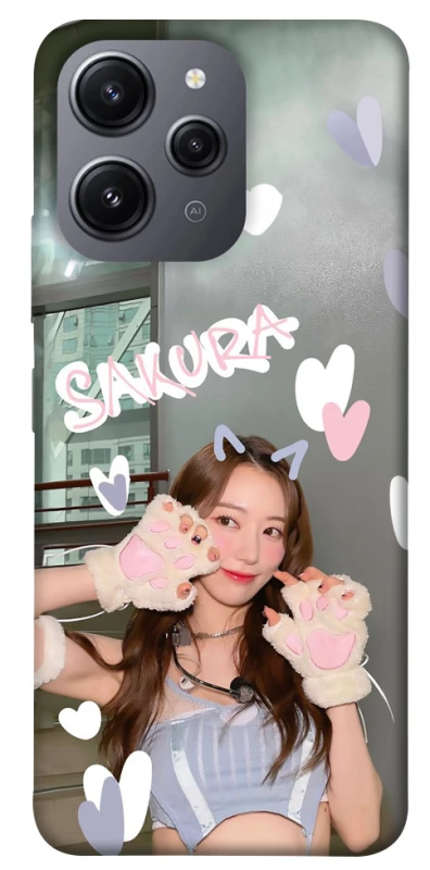 Чохол на Xiaomi Redmi 12 Sakura - LE SSERAFIM фото 1 з 1