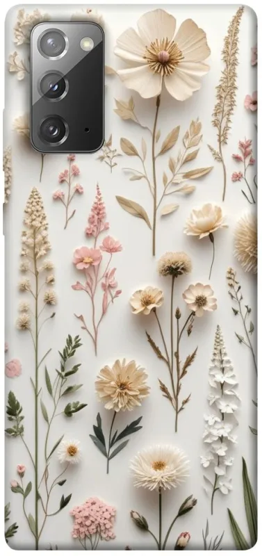 Чехол на Samsung Galaxy Note 20 Floral design ver.1 фото 1 из 1