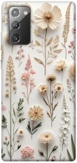 Чехол на Samsung Galaxy Note 20 Floral design ver.1 фото 1 из 1