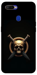 Чохол на Oppo A5s Golden Skull фото 1 з 1