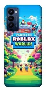 Чехол на TECNO Camon 18 Pro Roblox World фото 1 из 1