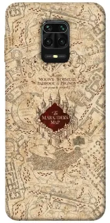 Чохол на Xiaomi Redmi Note 9s / Note 9 Pro / Note 9 Pro Max Marauders map фото 1 з 1