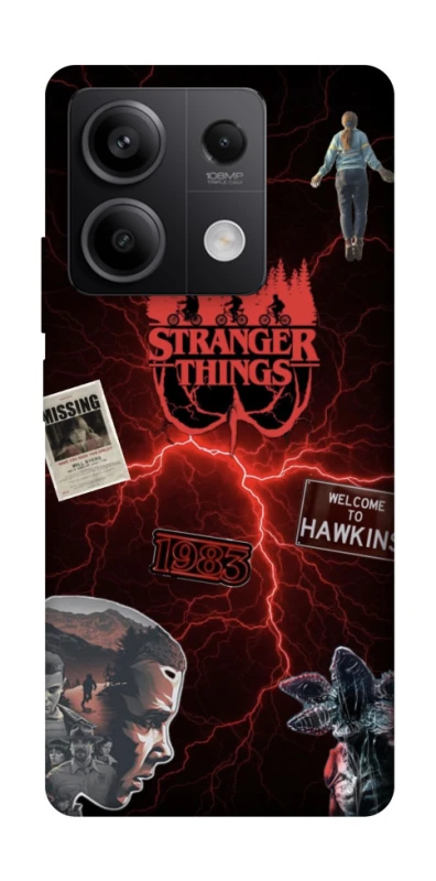 Чехол на Xiaomi Redmi Note 13 5G Stranger Things ver.20 фото 1 из 1