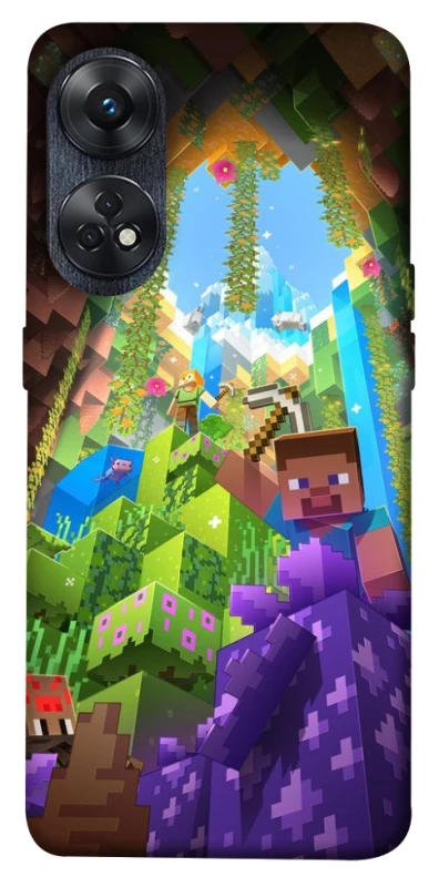 Чехол на Oppo Reno 8T 4G Minecraft forever фото 1 из 1