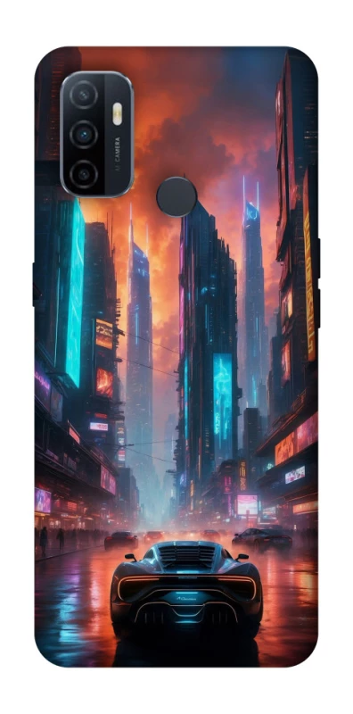 Чехол на Oppo A53 / A32 / A33 Cyber city фото 1 из 1
