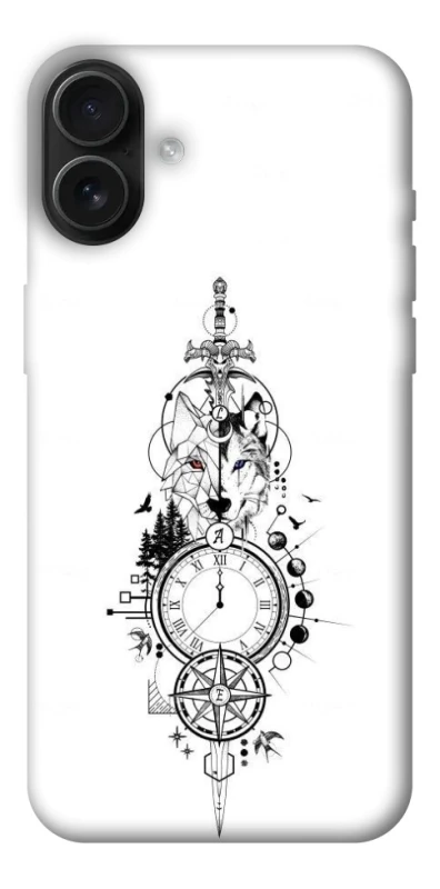 Чехол на Apple iPhone 16 Plus Tattoo ver.8 фото 1 из 1