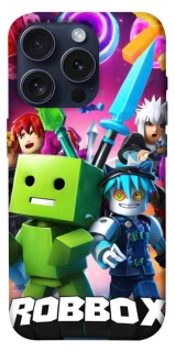 Чехол на Apple iPhone 15 Pro (6.1") Roblox gaming heroes фото 1 из 1