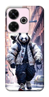 Чохол на Xiaomi Poco M6 4G Панда кур'єр фото 1 з 1