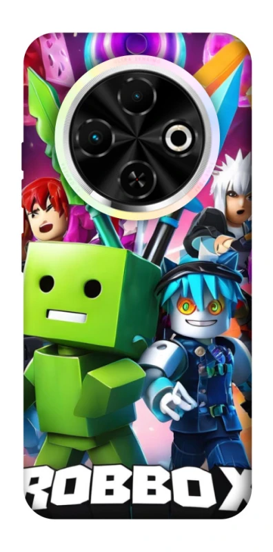 Чехол на TECNO Spark 30C Roblox gaming heroes фото 1 из 1