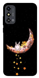 Чохол на ZTE Blade A53 Moon rabbit фото 1 з 1