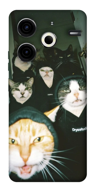 Чохол на TECNO Pova 6 Neo (LI6) Сatsss фото 1 з 1